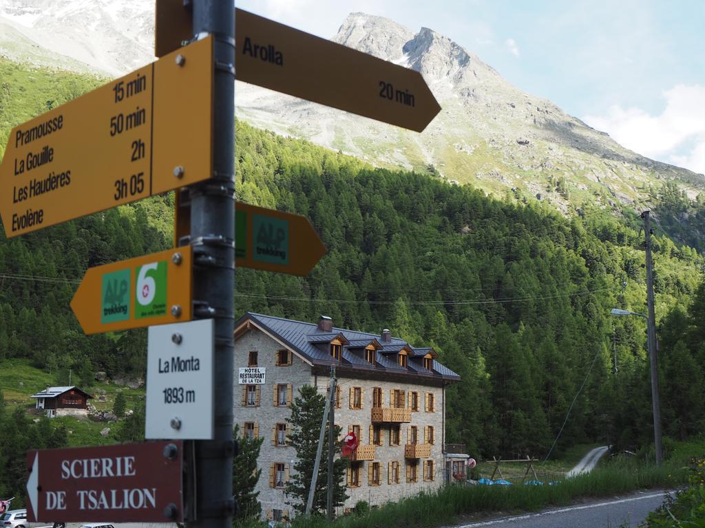 Aiguille De La Tza Otel Arolla Dış mekan fotoğraf